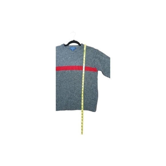 J Crew Sweater Mens Green 100% wool Size S - Picture 7 of 9